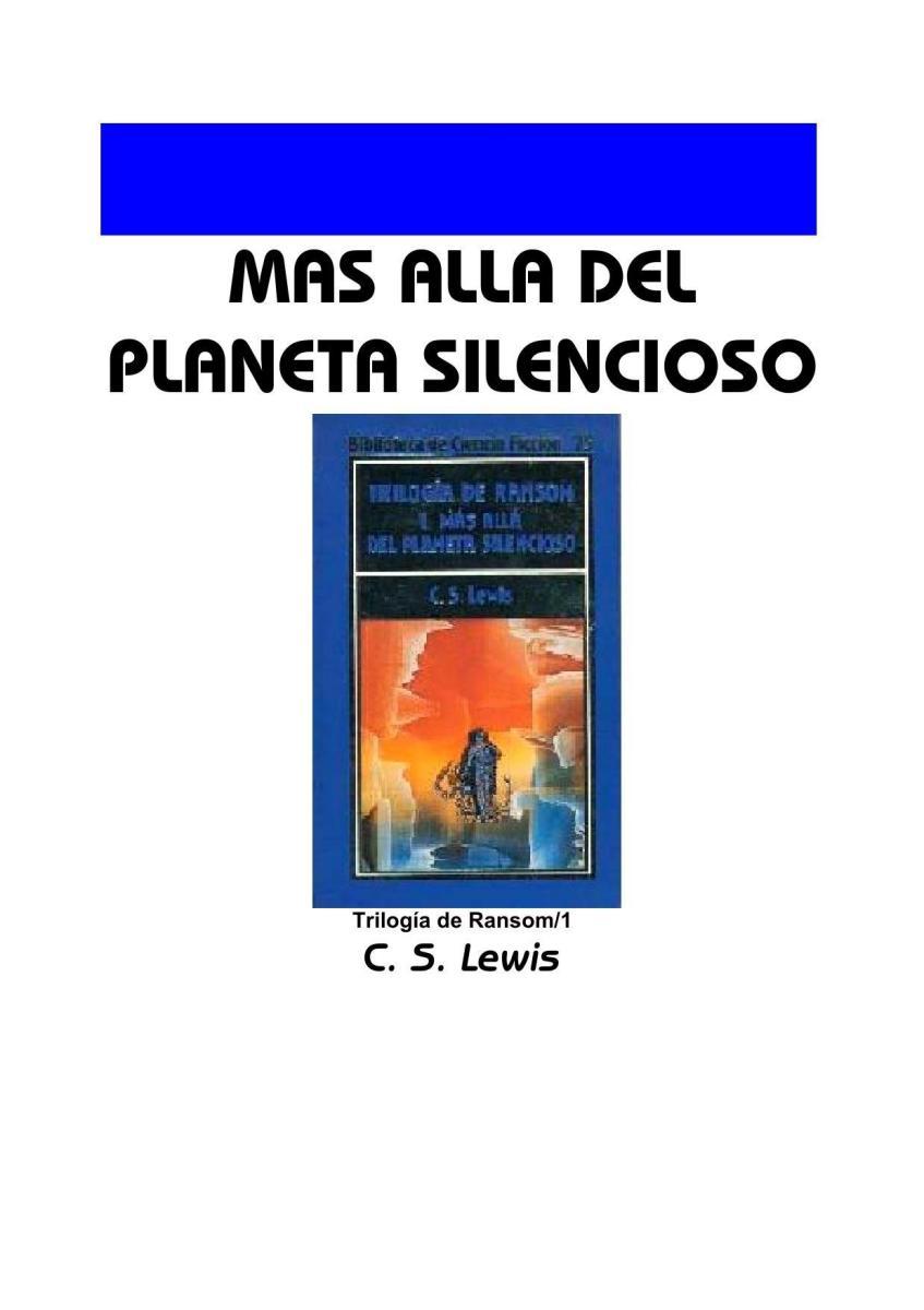 Portada de Planeta silente
